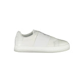 Calvin Klein White Leather Women Sneaker -   -  Calvin Klein.